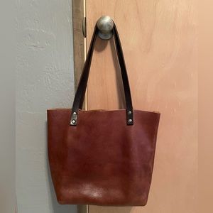 Portland Leather Tote Bag
